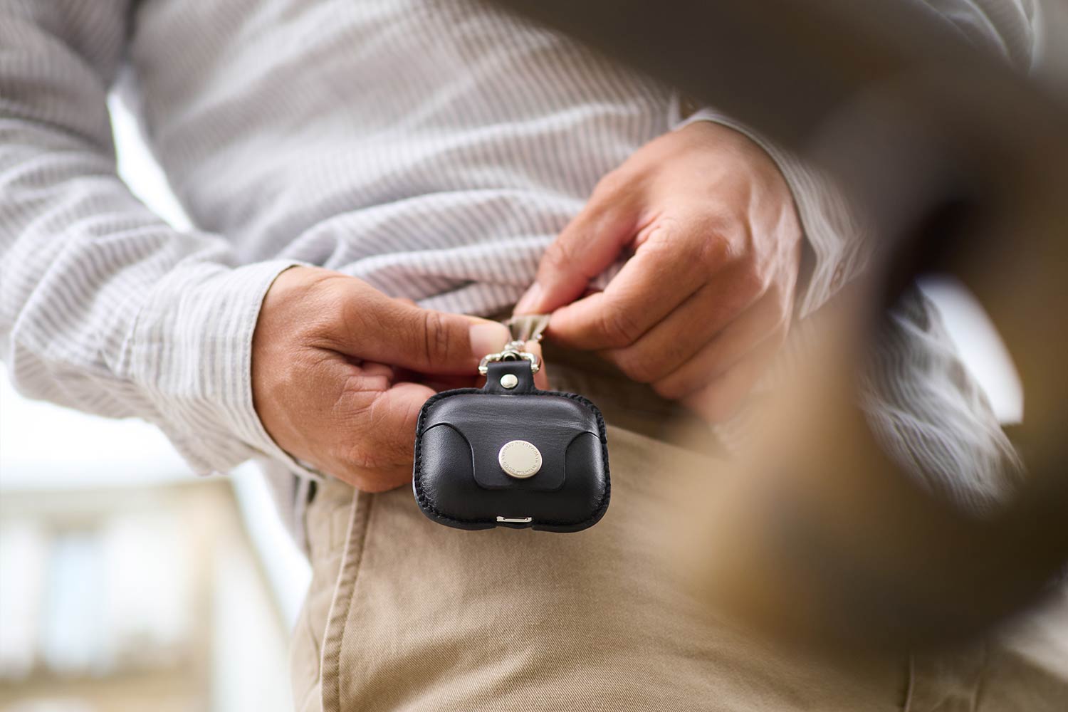 Airpods Hülle Leder