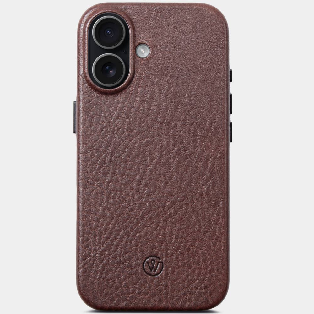 iPhone 17 Lederhülle – Premium Case aus pflanzlich gegerbtem Leder | GOOD WILHELM
