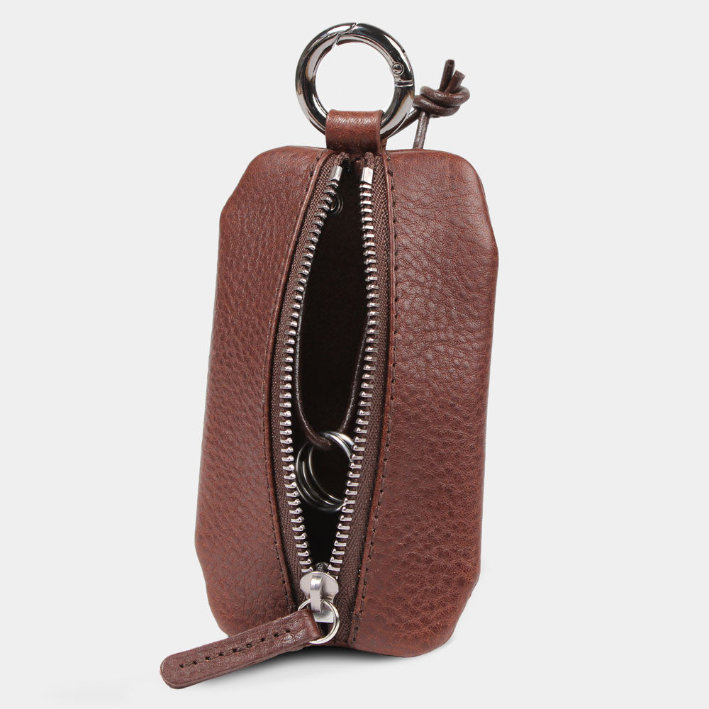 Schlüsseltasche aus Leder mit Reißverschluss | ANTON | Handgefertigt in Deutschland