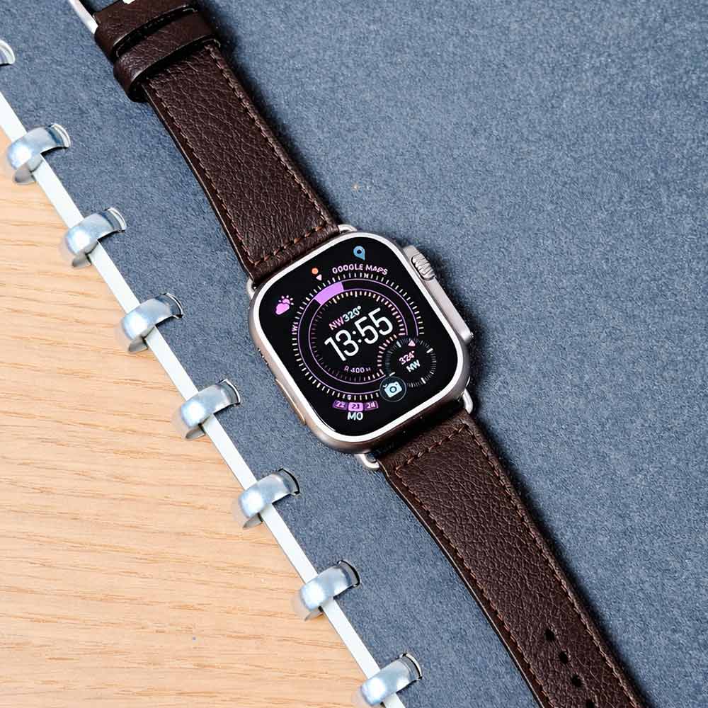 Apple Watch Lederarmband THEODOR aus Vachetta Leder