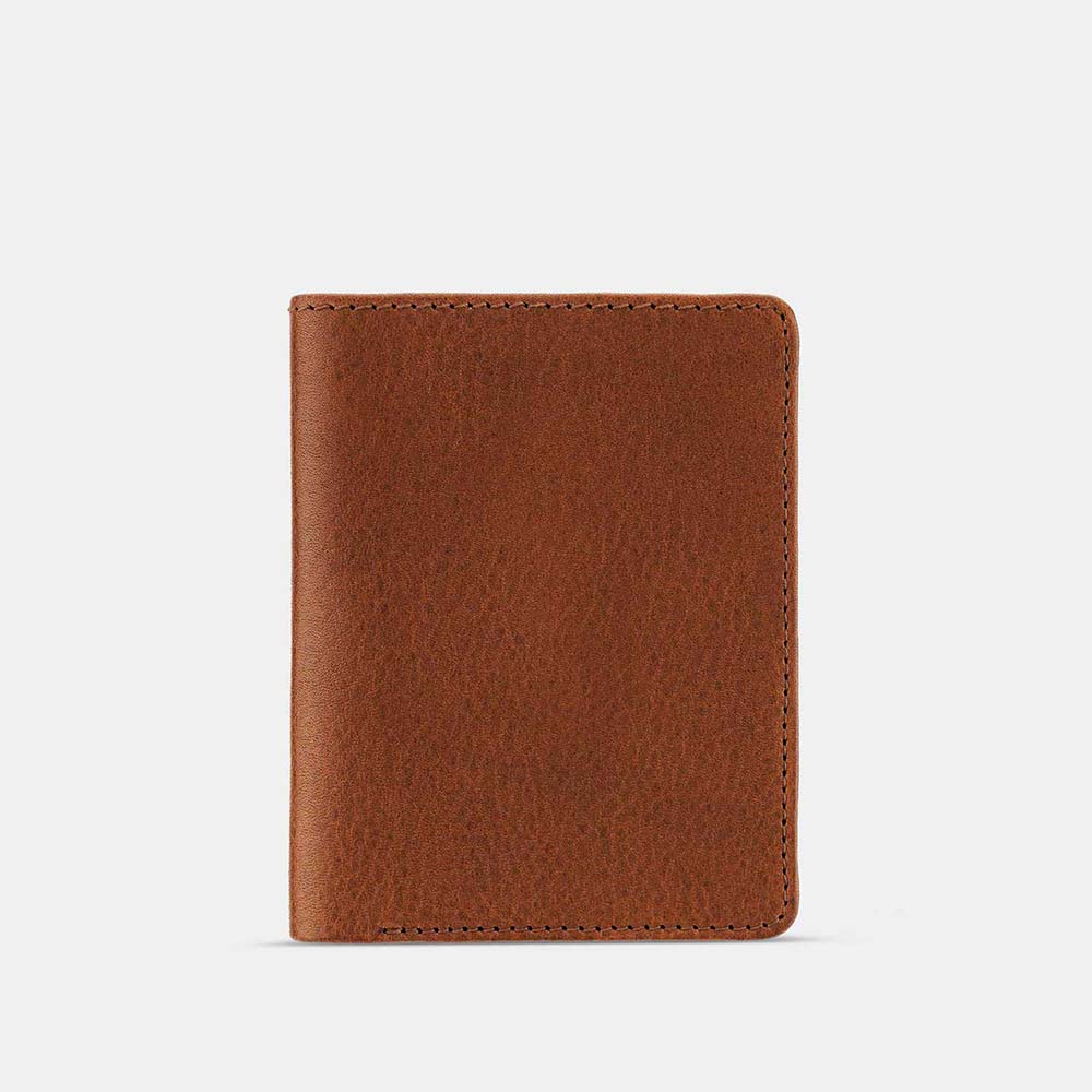 Geldbörse GUSTAV von Goodwilhelm in der Farbe cognac